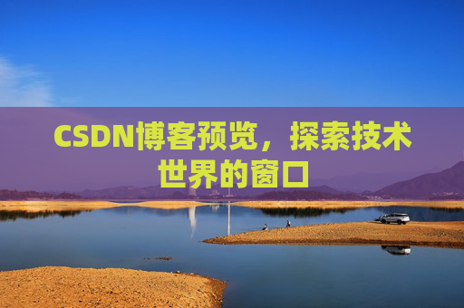 CSDN博客预览,探索技术世界的窗口